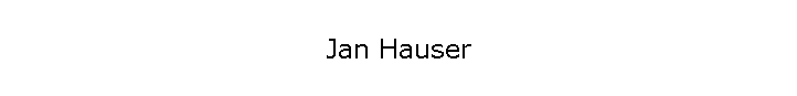 Jan Hauser
